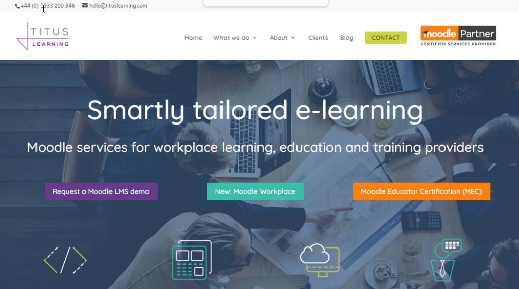 Moodle services from Titus Learning